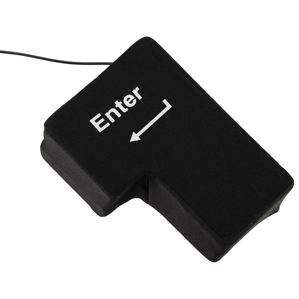 ENTER taustiņš liels pretstresa USB spilvens