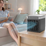 Galda gaisa kondicionieris mini portatīvais ventilators USB
