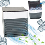 Galda gaisa kondicionieris mini portatīvais ventilators USB
