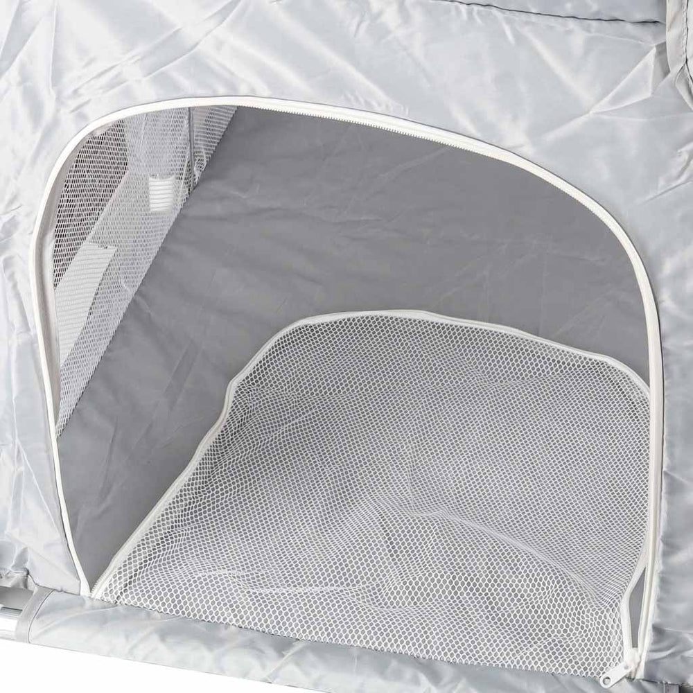 Bērnu rotaļu manēža salokāms sausais baseins bērnu rotaļu laukums 120x120cm