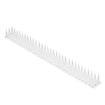 Baložu spīles putnu aizbāzni plastmasas blīvs blīvs balts 8el. 43 cm