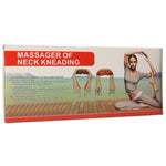 Shiatsu kakla kakla muguras sasilšanas masāžas apkakle