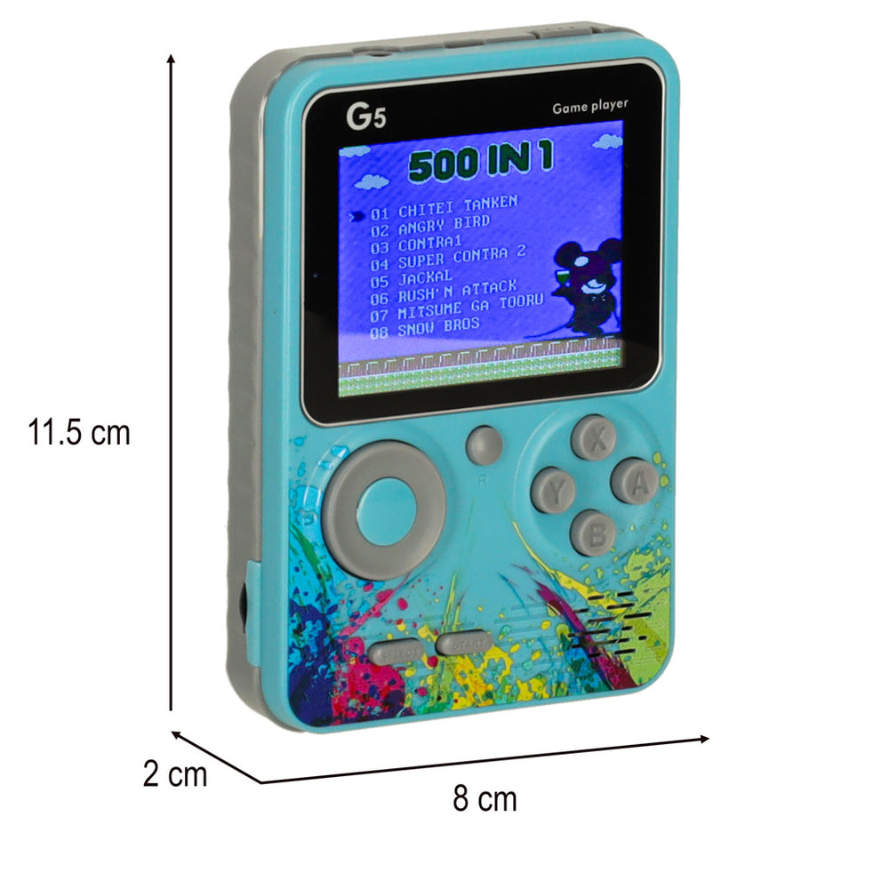 Retro mini portatīvā spēļu konsole