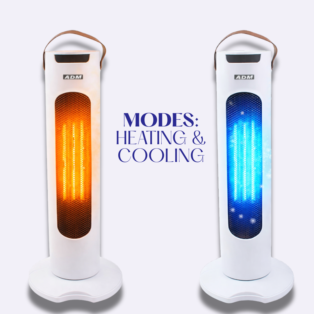 ADM Air Blower with Cool Fan & Heating Modes | Oscillation | 1500W, SKU: 6062