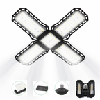 High-Power Foldable LED Lamp for Garage, Warehouse & Workshop, SKU: 166