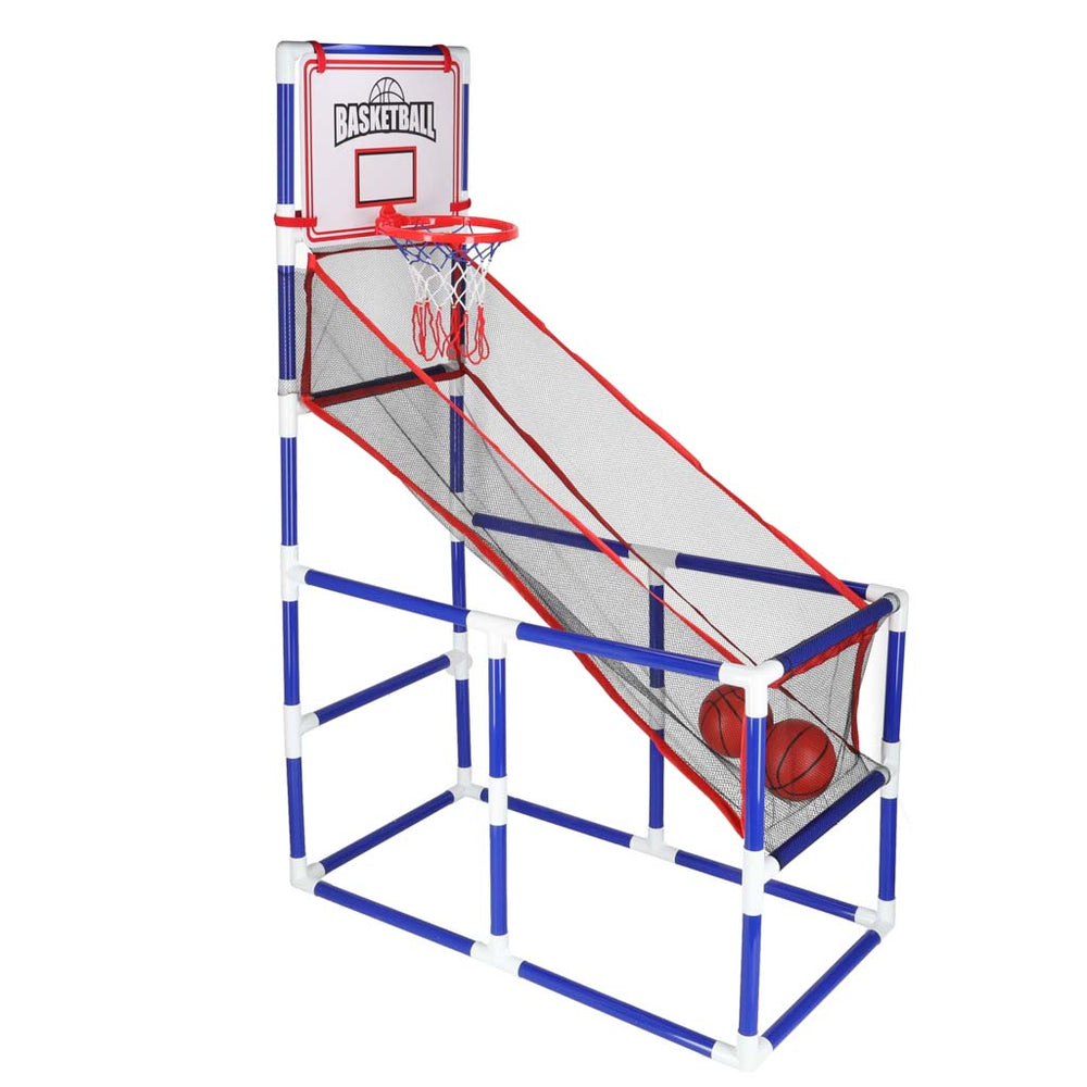 Basketbola sporta arkādes spēle portatīvais basketbols 2 bumbas sūknis