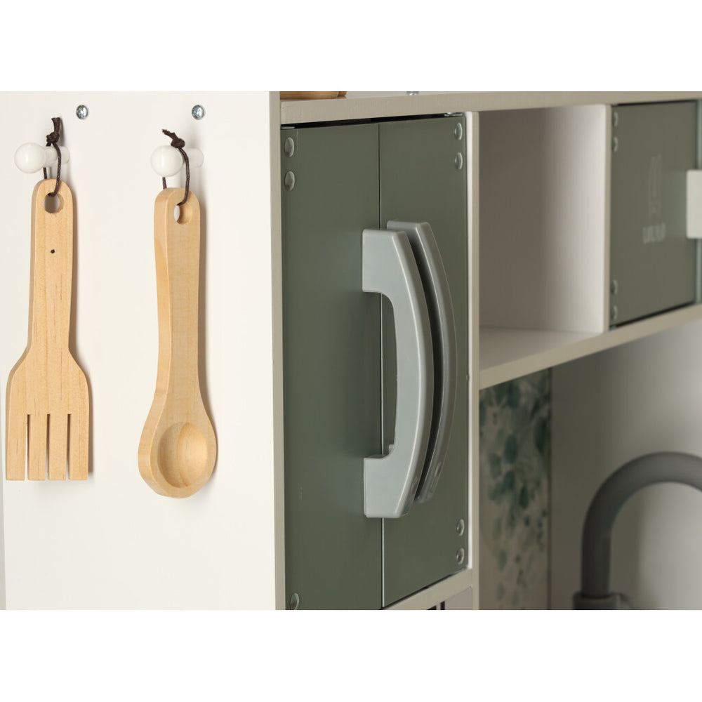 Koka virtuve MDF LULILO Saliko ar espresso automātu