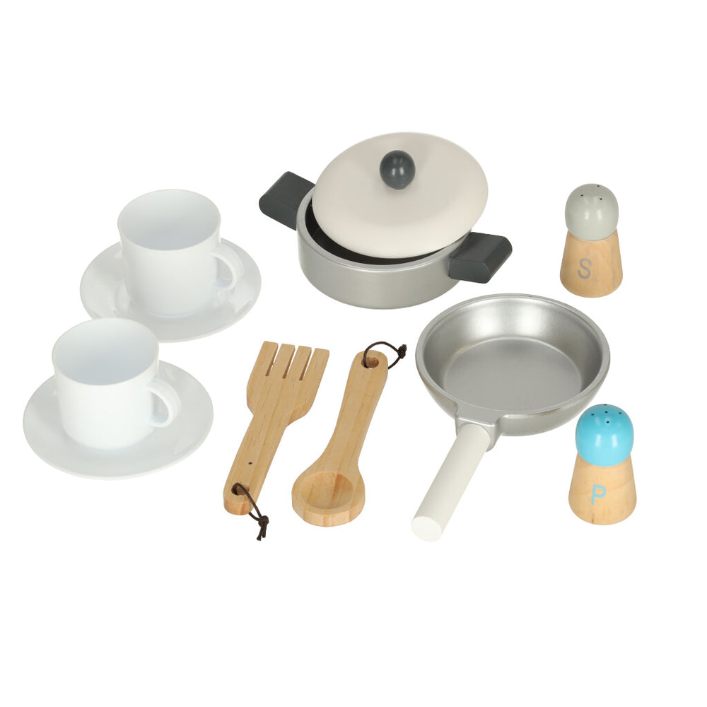 Koka virtuve MDF LULILO Saliko ar espresso automātu