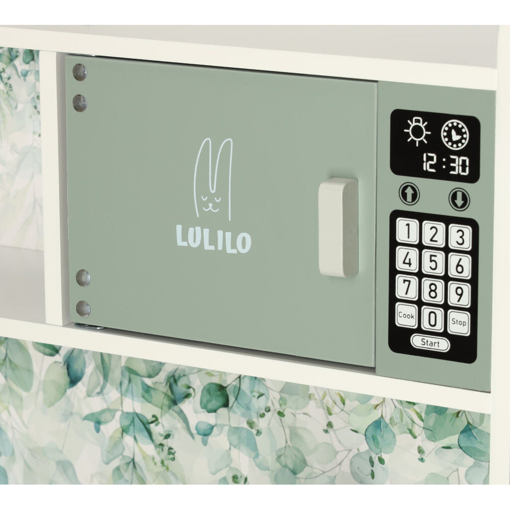 Koka virtuve MDF LULILO Saliko ar espresso automātu