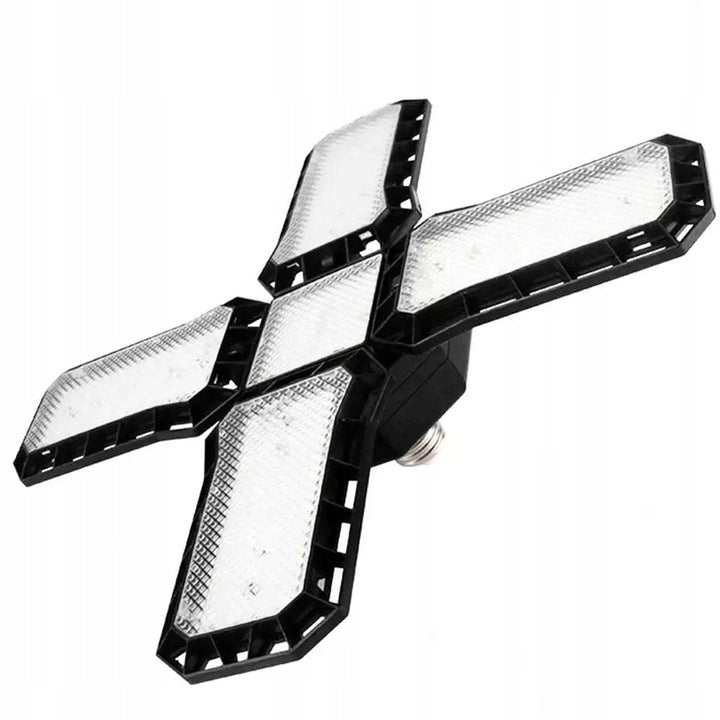 High-Power Foldable LED Lamp for Garage, Warehouse & Workshop, SKU: 166