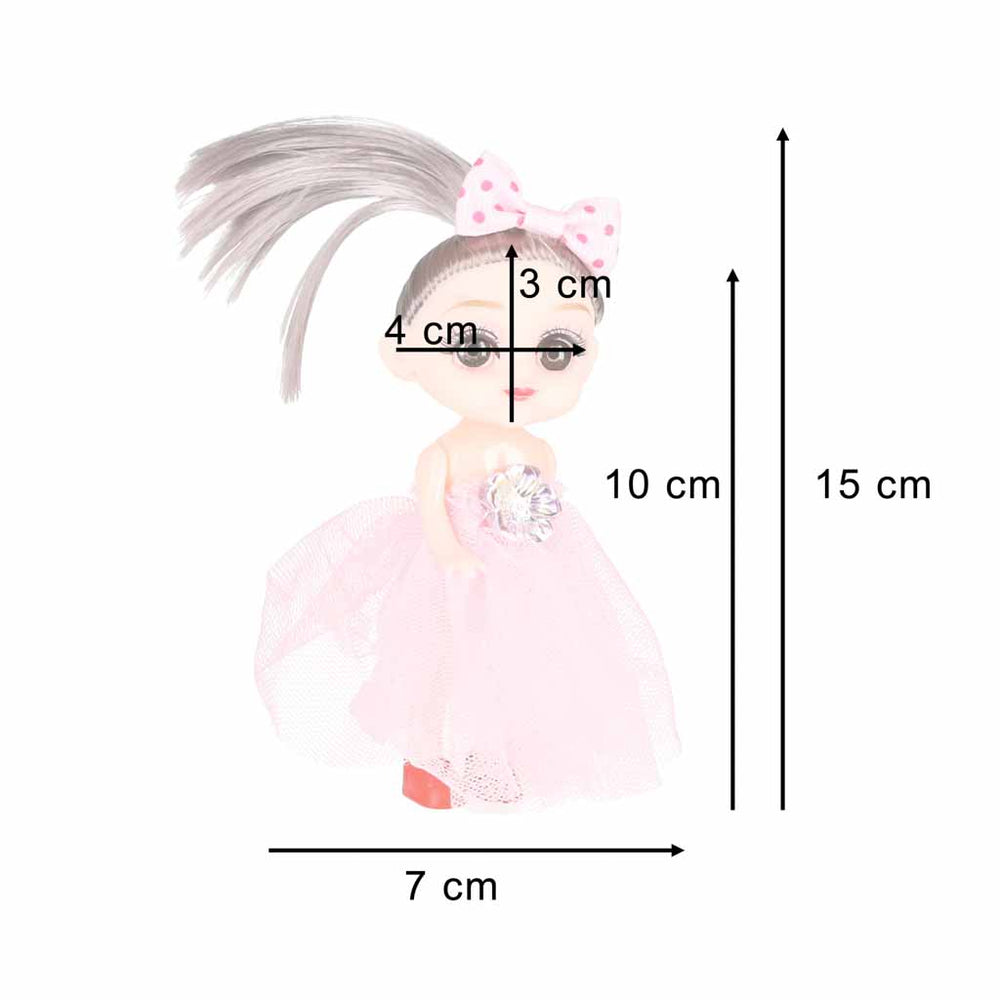 Lelles mazuļu mājiņai, 4 gabalu komplekts, 11 cm