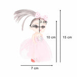 Lelles mazuļu mājiņai, 4 gabalu komplekts, 11 cm