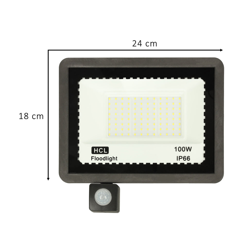 Kustības sensora prožektors 100W
