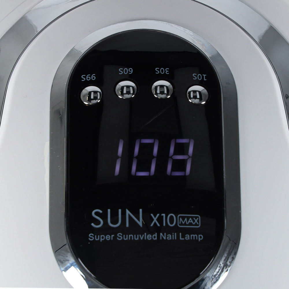 Nagu lampa Sun X10 UV 45 LED 280W manikīra hibrīdi gēli