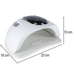 Nagu lampa Sun X10 UV 45 LED 280W manikīra hibrīdi gēli