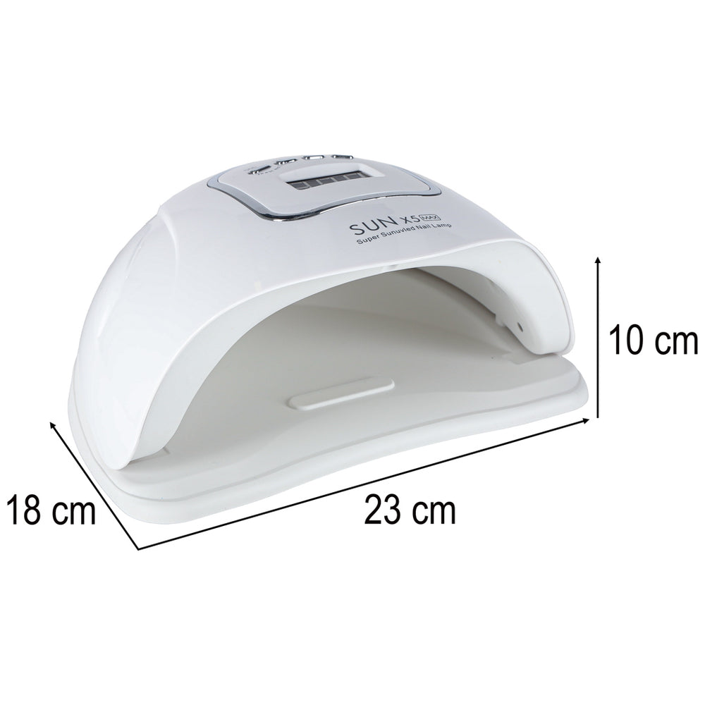 Nagu lampa Sun X5 UV 45 LED 150W manikīra hibrīdi gēli