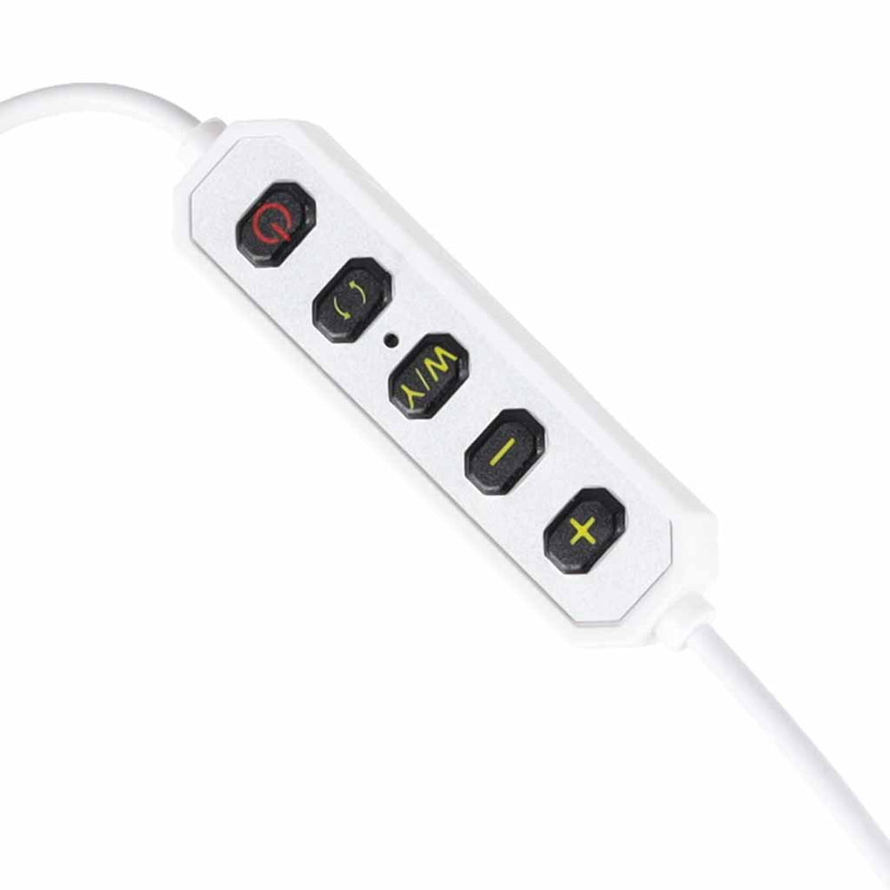 LED kosmētiskā lampa bez ēnām, galda lampa manikīram, zelta loka forma