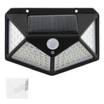 Saules kustības un krēslas sensora lampa 100 LED