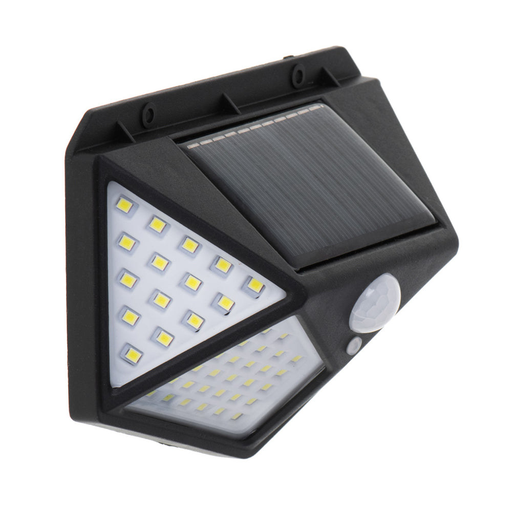 Saules kustības un krēslas sensora lampa 100 LED