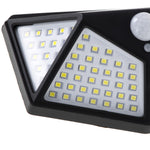 Saules kustības un krēslas sensora lampa 100 LED