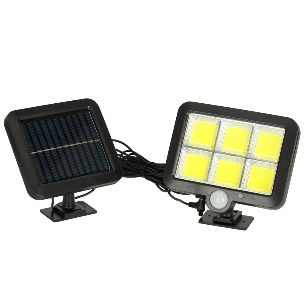 Saules kustības un krēslas sensora lampa 120 LED