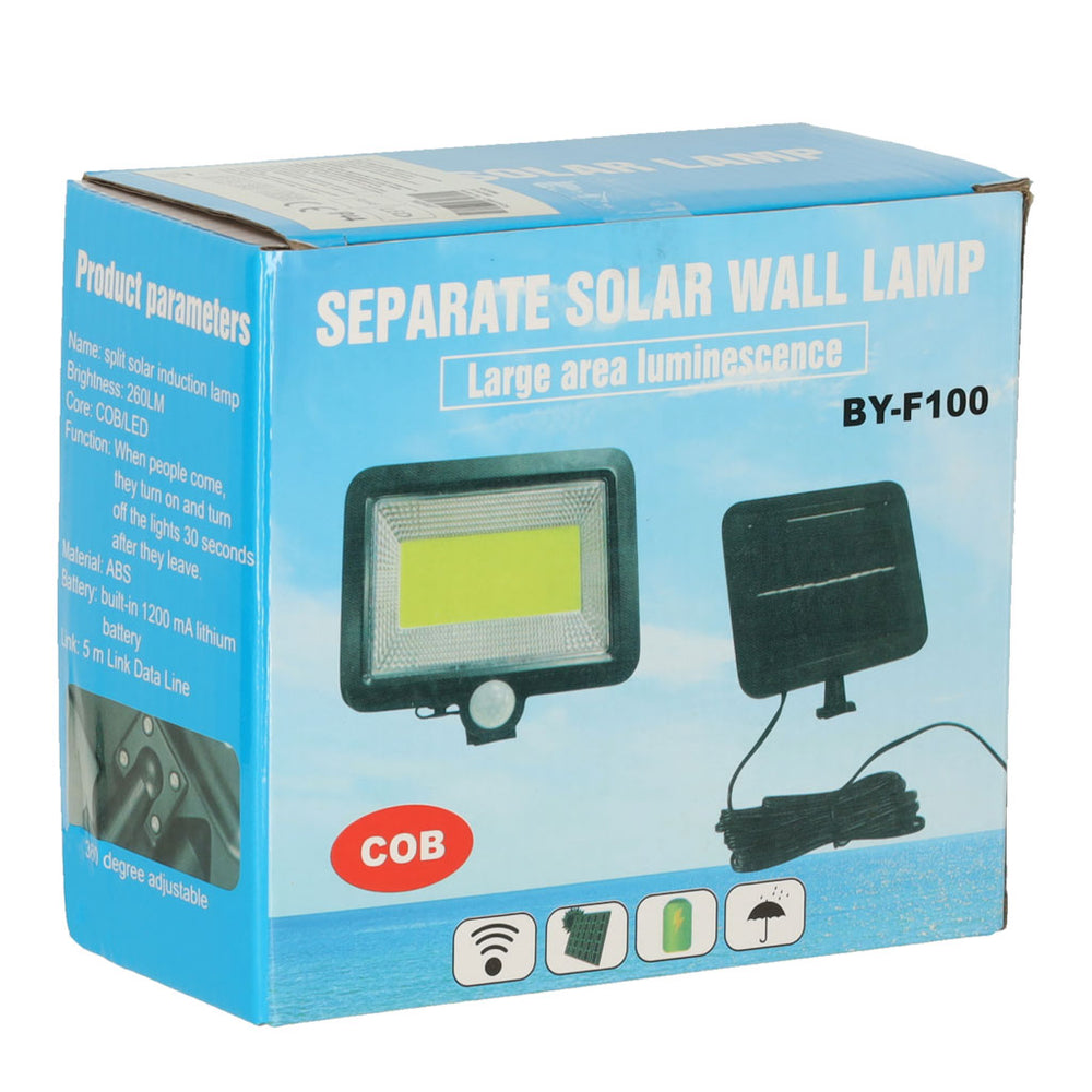 Saules kustības un krēslas sensora lampa 120 LED