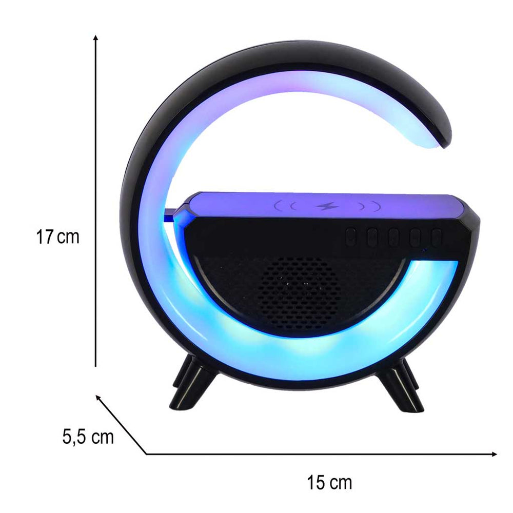 RGB LED uzlādes gaismas indukcijas radio