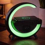 RGB LED uzlādes gaismas indukcijas radio