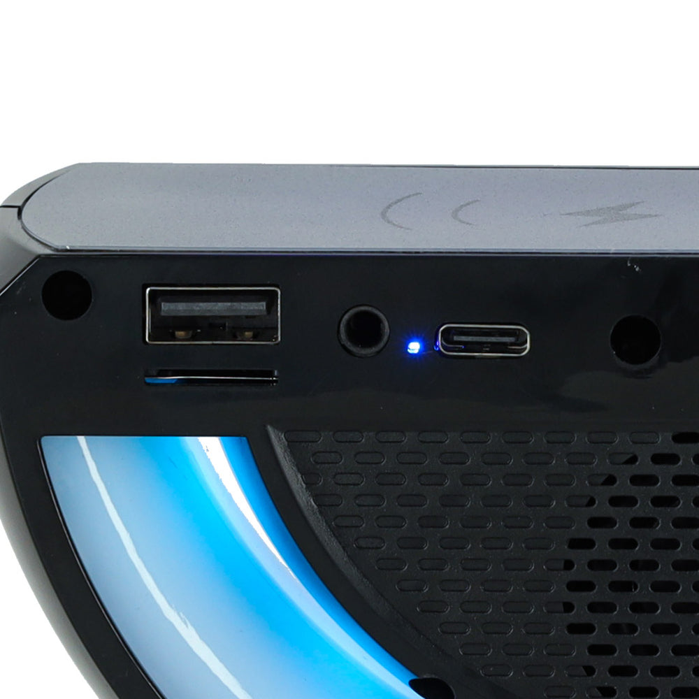 RGB LED uzlādes gaismas indukcijas radio