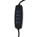 LED galda lampa USB grozāmā roka 2 stiprinājuma metodes