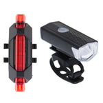 LED velosipēda lukturis aizmugures-priekšējais komplekts USB