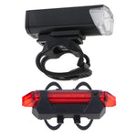 LED velosipēda lukturis aizmugures-priekšējais komplekts USB
