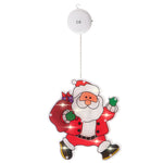 LED kulonu gaismas Ziemassvētku rotājumi Santa ar dāvanām