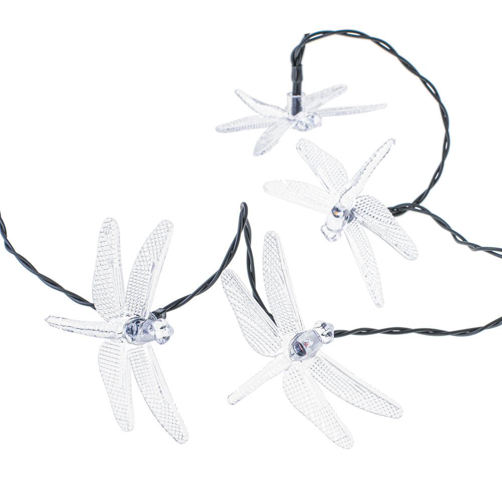 Saules Dragonfly dārza apgaismojums 6,5 m 30LED daudzkrāsains