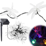 Saules Dragonfly dārza apgaismojums 6,5 m 30LED daudzkrāsains