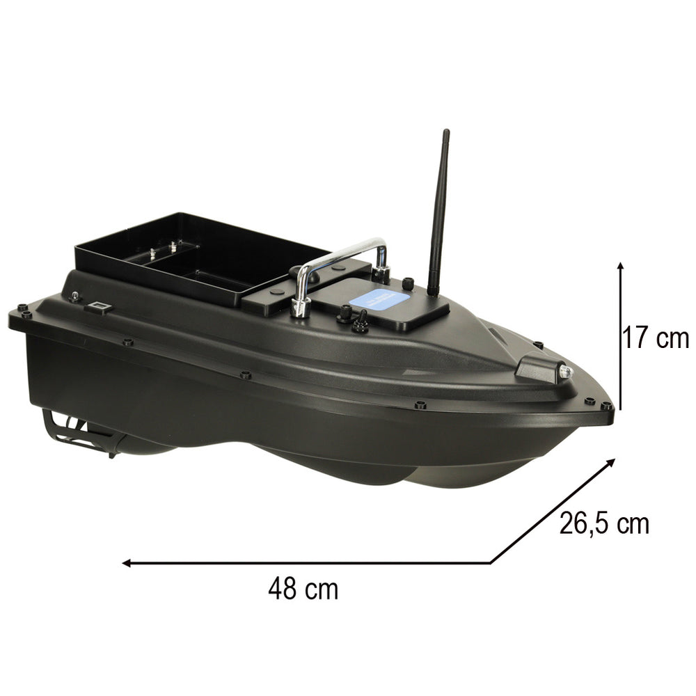 Attālināti vadāma ēsmas laiva D16B GPS 2kg 12 000 mAh 500m