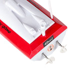 RC laiva 4CH mini CP802 sarkana