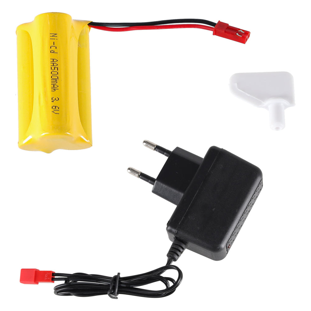 RC laiva 4CH mini CP802 sarkana