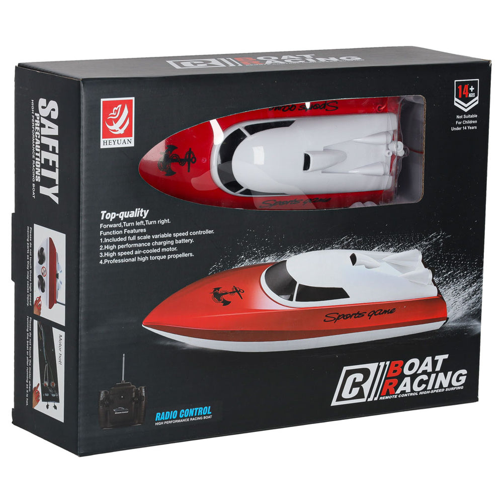 RC laiva 4CH mini CP802 sarkana
