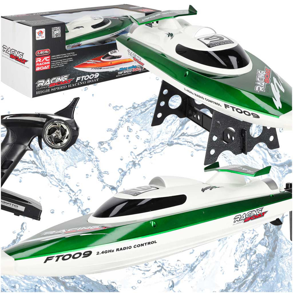 RC tālvadības laiva FT009 zaļa