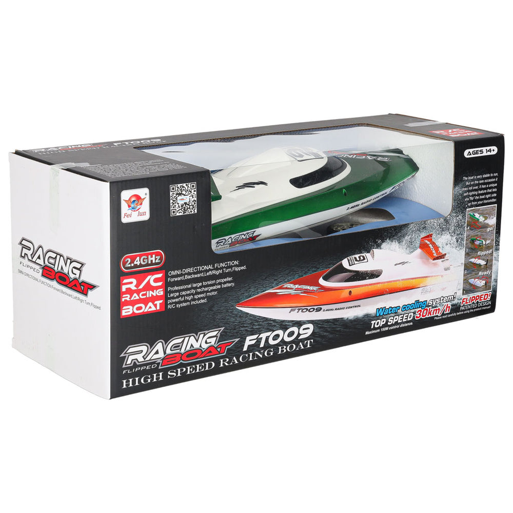 RC tālvadības laiva FT009 zaļa