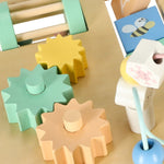 Lulilo montessori krāsains manipulāciju galds