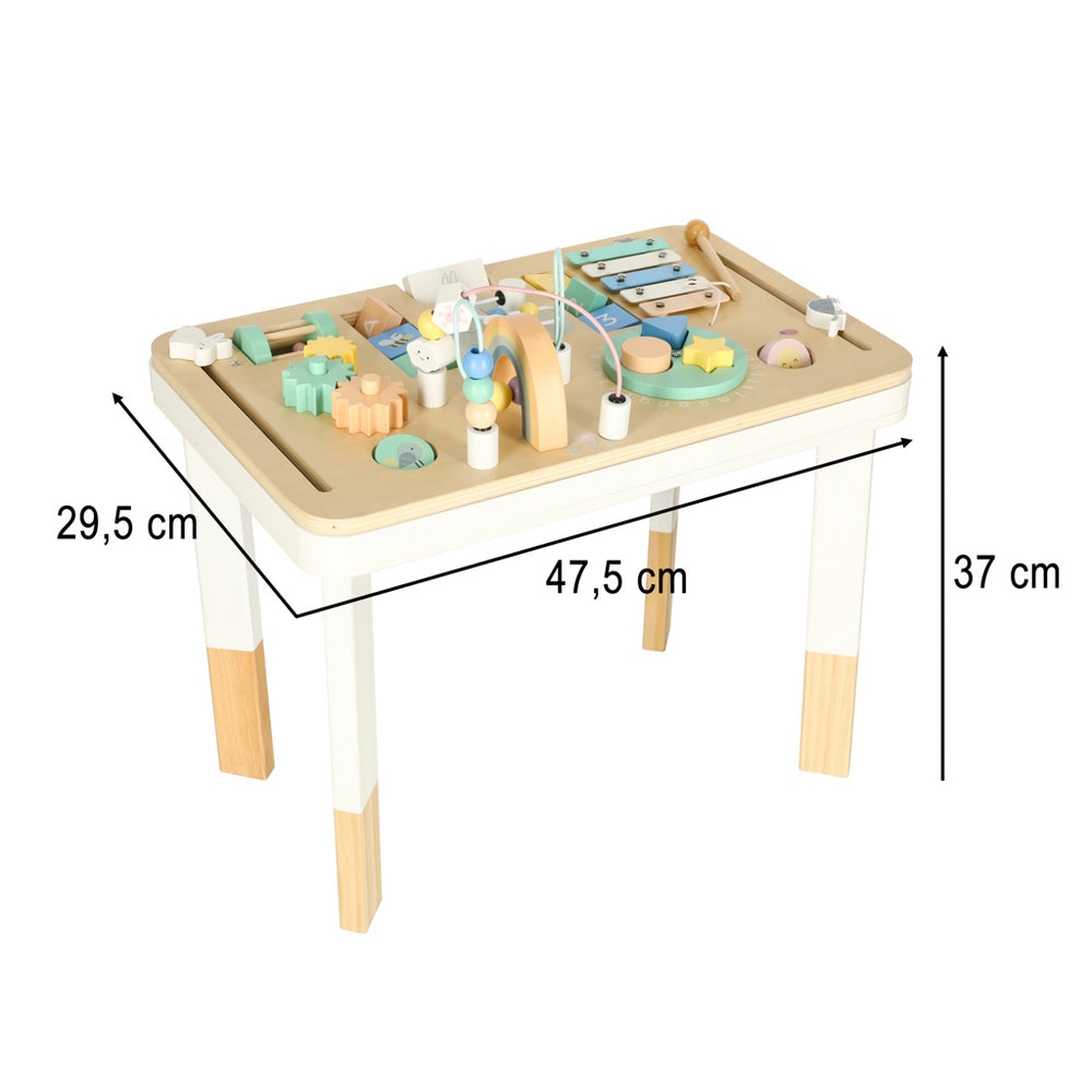 Lulilo montessori krāsains manipulāciju galds