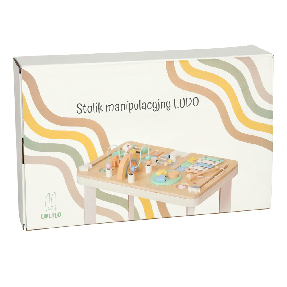 Lulilo montessori krāsains manipulāciju galds