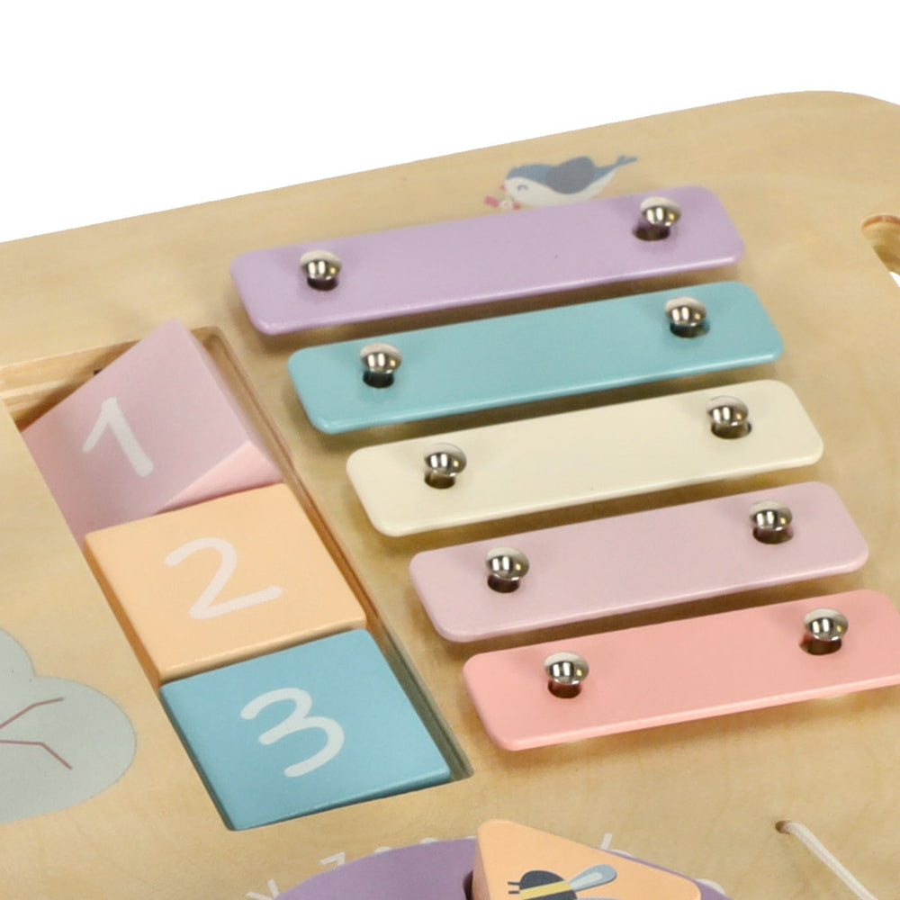 Lulilo montessori pasteļu manipulatīvais galds