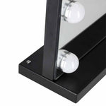 LED grima spogulis ar 15 spuldzēm, kosmētiskais palielinājums x10, spilgtuma regulēšana