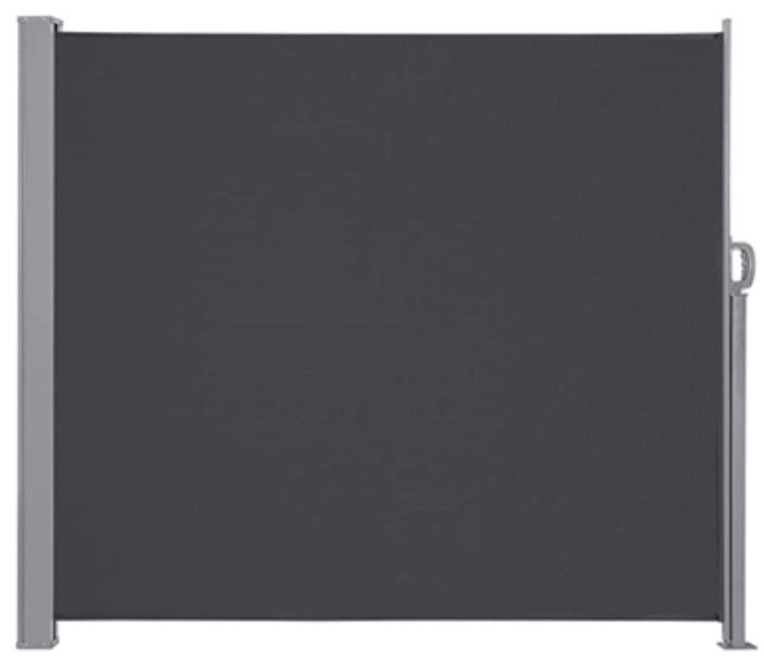 Sānu terases nojume LUARO izvelkamais ekrāns 180 x 400 cm pelēks