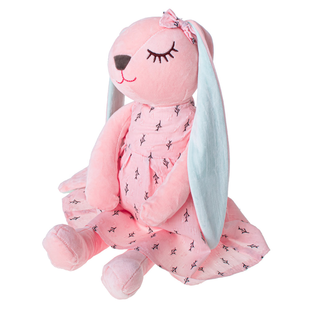 Plīša trušu talismans rozā 52cm