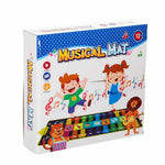 Bērnu interaktīvais muzikālais deju paklājs 8 instrumenti 10 melodijas