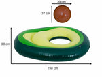 Piepūšamais peldēšanas matracis ar avokado bumbu ar sēklām 150cm XL